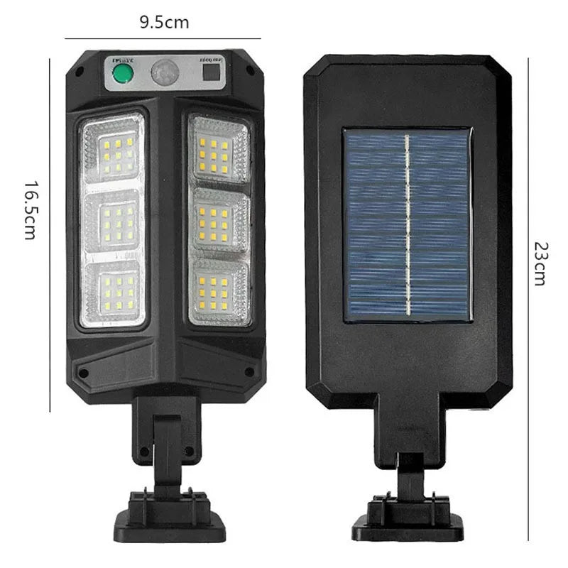 Luces Solares para Exteriores, Impermeables, con Sensor de Movimiento, Lámpara LED con 3 Modos de Iluminación, Luces Solares para Decoración de Jardín y Caminos