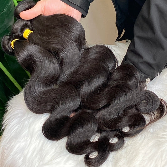 Extensiones de Cabello Humano Remy con Ondas Suaves