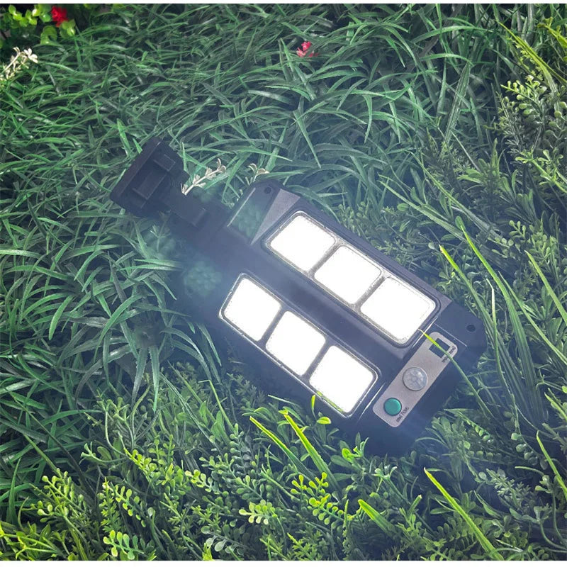 Luces Solares para Exteriores, Impermeables, con Sensor de Movimiento, Lámpara LED con 3 Modos de Iluminación, Luces Solares para Decoración de Jardín y Caminos