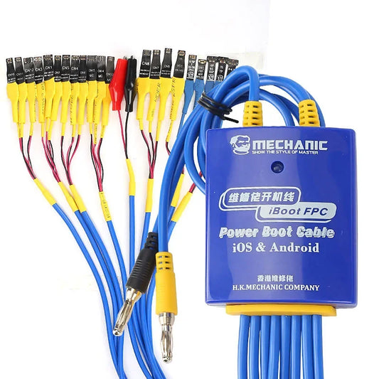 Cable de arranque de energía mecánico IBoot AD Max IBoot FPC para IPhone 6-17ProMax Samsung Huawei Xiaomi Cable de prueba de reparación de fuente de alimentación